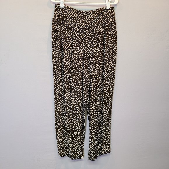 Saks Fifth Avenue Pants - Vintage Saks Fifth Avenue Pure Silk The Works Wide Leg Pants Womens 12